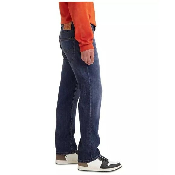 Levis Mens 559 Relaxed Straight Jeans Size 33x34 Medium Wash Denim - Picture 3 of 10